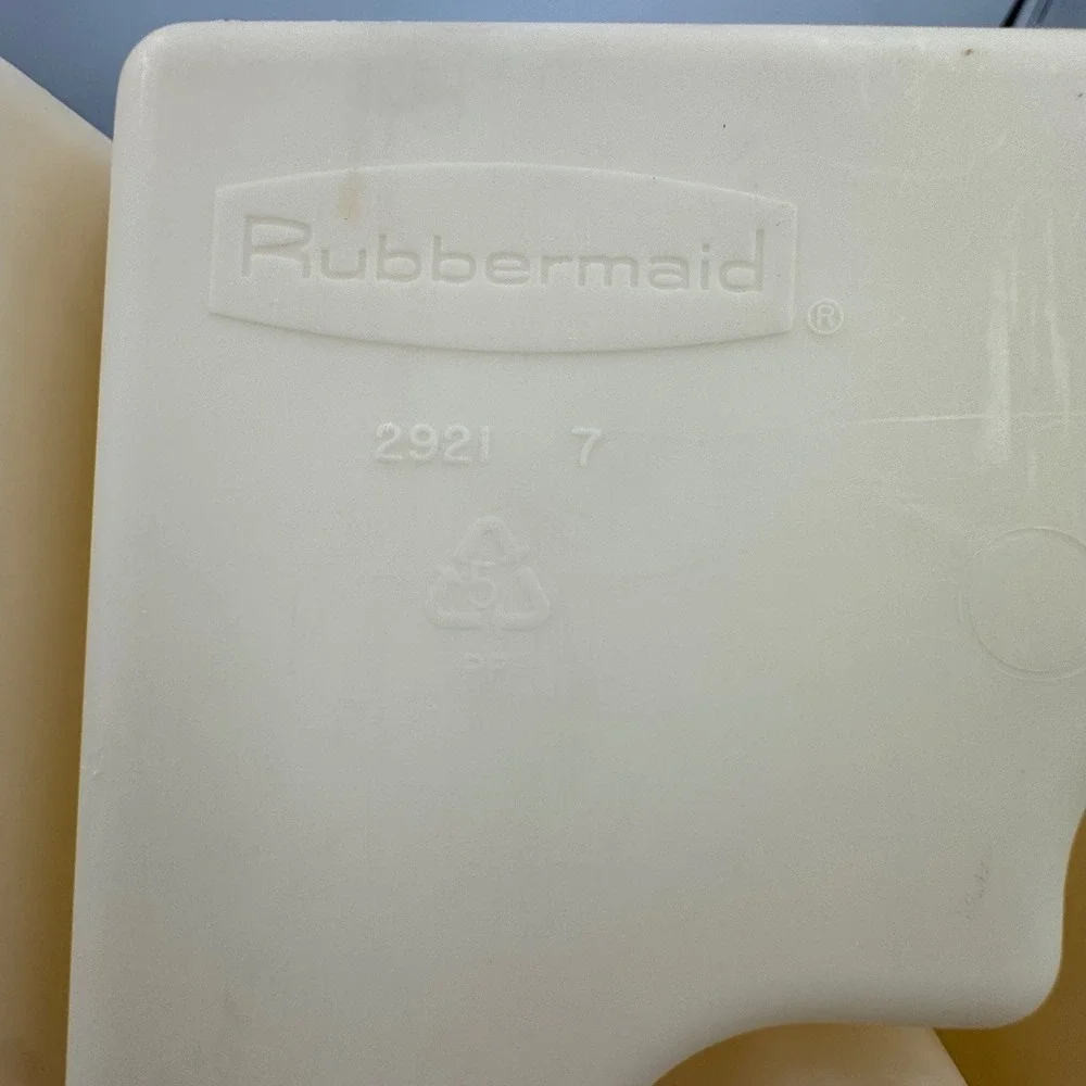 Rubbermaid Silverware Organizer Almond Cream Vintage 2921 Utensil Tray‎